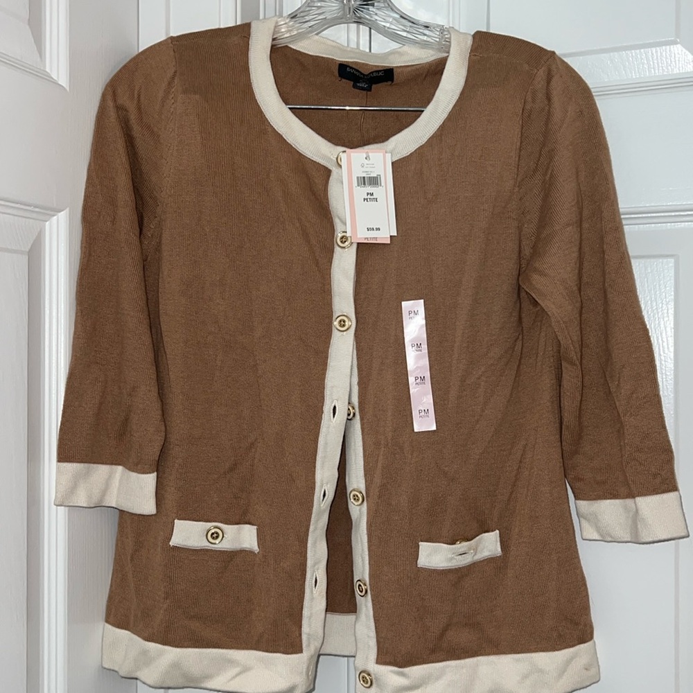 Banana Republic cardigan NWT